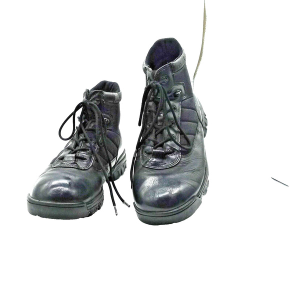 Bates Black Tactical Sport Boot Sz. 14 M Leather Slip & Oil-Resistant Motorcycle main image 12